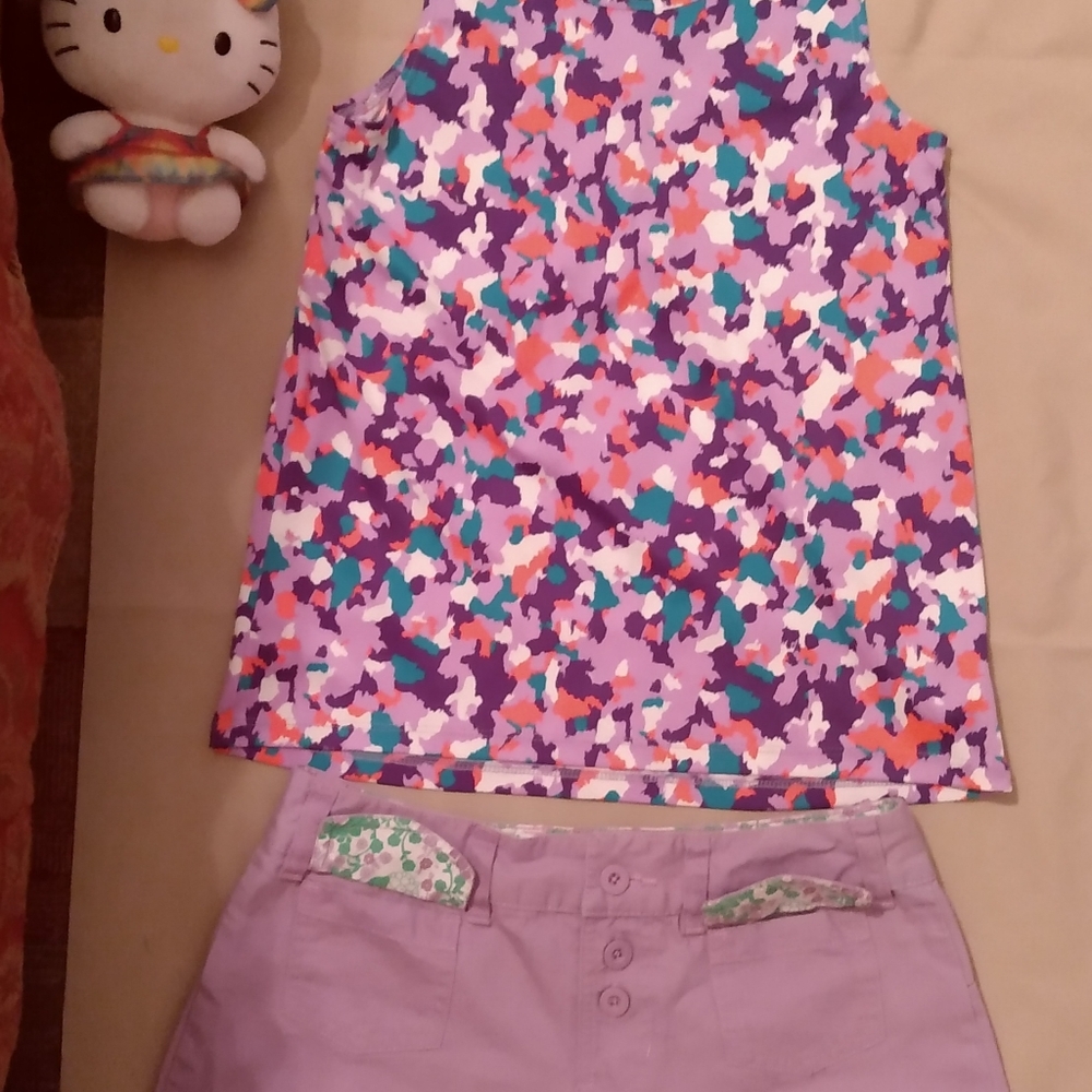 2 pc short outfit for girls